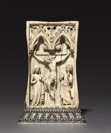 Plaque: The Crucifixion, c. 1345-1365. Creator: Unknown.