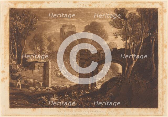 East Gate, Winchelsea, published 1819. Creator: JMW Turner.