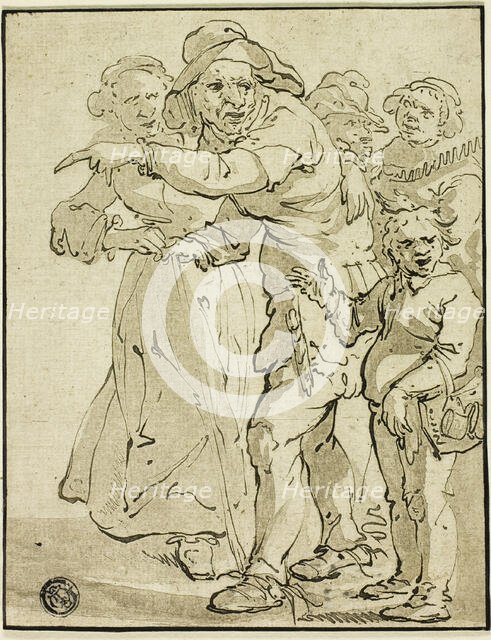 Peasants, n.d. Creator: Cornelis Ploos van Amstel.