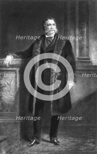 Chester A Arthur, 21st President of the United States of America, (1901). Artist: Unknown