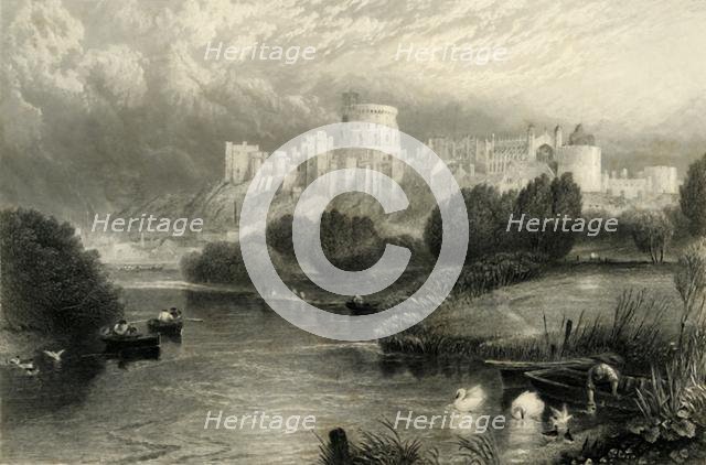 'Windsor Castle', c1870.