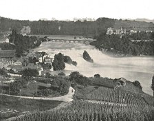 The Falls of the Rhine, Schaffhausen, Switzerland, 1895.  Creator: Francis Frith & Co.