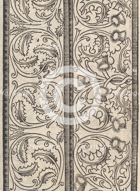 Page from Ein new kunstlich Modelbuch...(Page 14v), 1544., 1544. Creator: Peter Quentel.