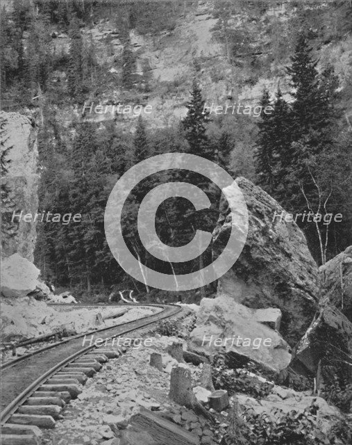 'Signal Rock in the Black Hills', 19th century. Artist: Unknown.
