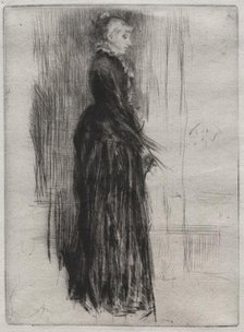 Little Velvet Dress. Creator: James McNeill Whistler (American, 1834-1903).