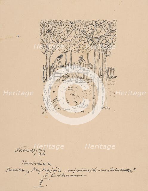 The most beautiful, the wisest, the most valuable, 1931. Creator: Zolo Palugyay.