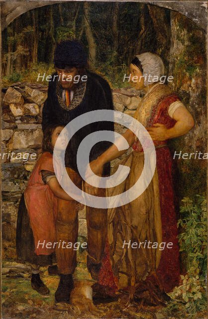 The Wife's Remonstrance, 1858. Creator: James Campbell.