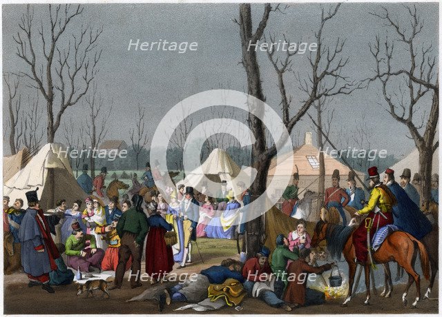 A French fete, c18th century. Artist: Unknown