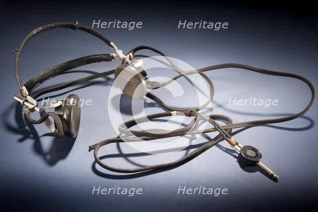 Headphones, Radio, Lockheed Sirius "Tingmissartoq", Lindbergh, 1931-1933. Creator: Pan American World Airways.