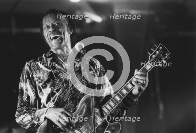 Chuck Berry, Bognor Regis, 1994. Creator: Brian Foskett.