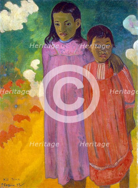 'Piti Tiena', (Two Sisters), 1892.  Artist: Paul Gauguin