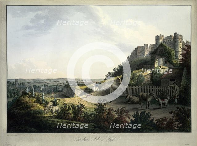'Carisbrook Isle of Wight', 1813. Creator: J King.
