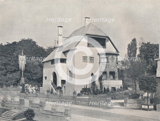 A house designed by Hans Christiansen, c1901 (1901-1902). Artist: Unknown.