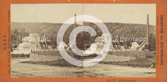 Mägdesprung, c1870-1890. 
 Creator: H Selle.