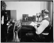 Radio, between 1910 and 1920. Creator: Harris & Ewing.