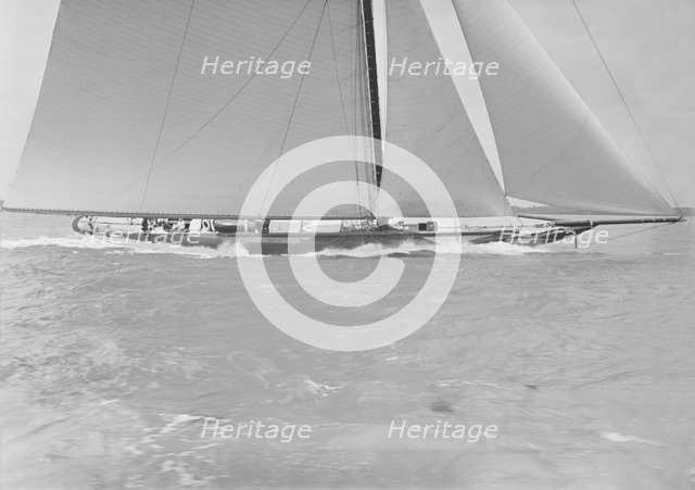 Close up of Shamrock's Deck. Creator: Kirk & Sons of Cowes.