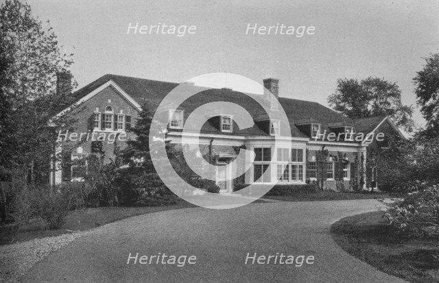 Dormie House, Creek Club, Locust Valley, New York, 1925. Artist: Unknown.