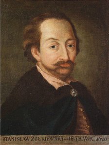 Portrait of Stanislaw Zolkiewski (1547-1620), 1618. Artist: Anonymous  