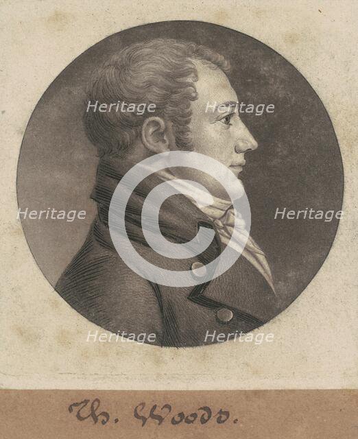 Thomas Woods, 1803. Creator: Charles Balthazar Julien Févret de Saint-Mémin.