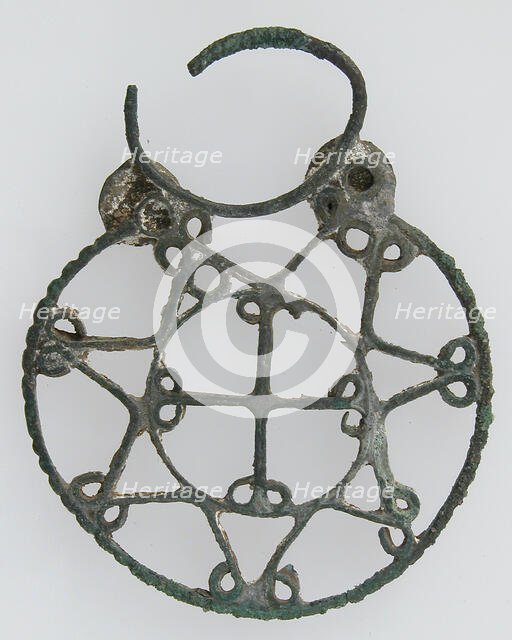 Plaque, Openwork, Byzantine, 5th-6th century. Creator: Unknown.