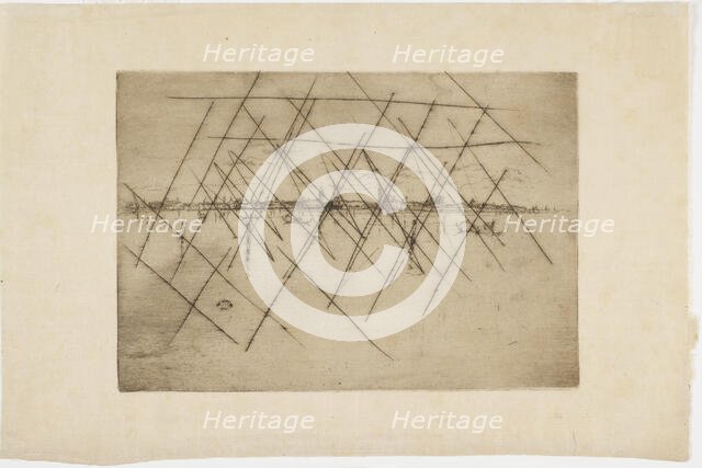 The Little Venice, 1879-1880. Creator: James Abbott McNeill Whistler.