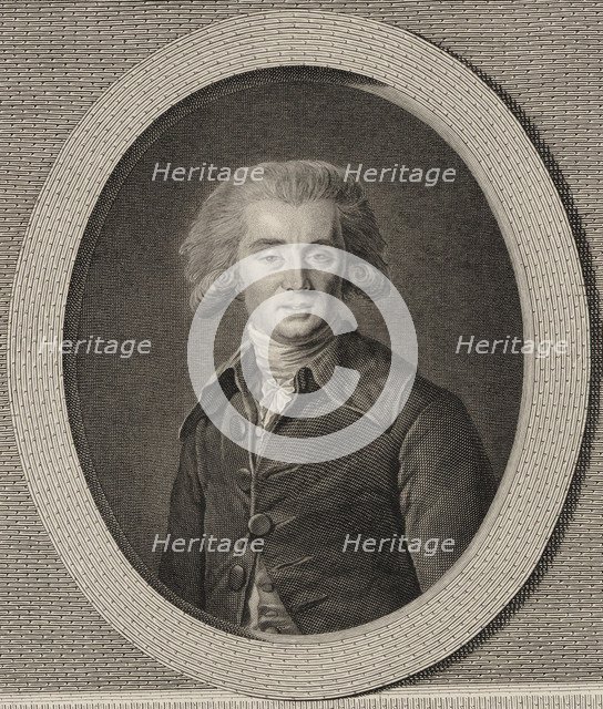 Portrait of the composer André Ernest Modeste Grétry (1741-1813), 1786.