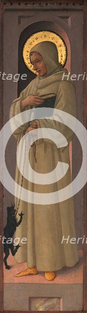 Saint Bernard of Clairvaux, ca. 1447-1469. Creator: Unknown.