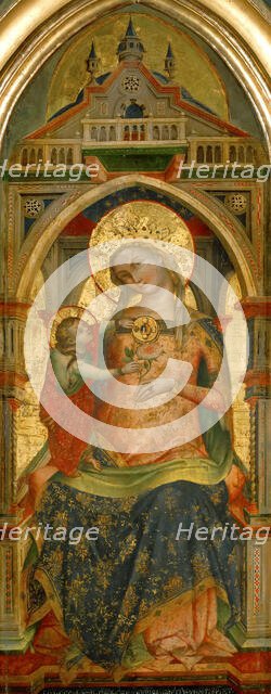 Madonna and Child, 1372. Creator: Veneziano, Lorenzo (active 1356-1372).