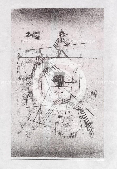 Tightrope Walker, 1923. Creator: Klee, Paul (1879-1940).