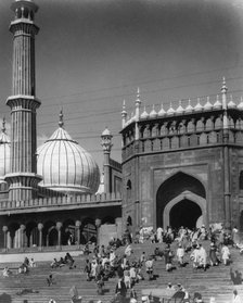 Jama Masjid, Delhi, India, late 19th or early 20th century. Artist: Unknown