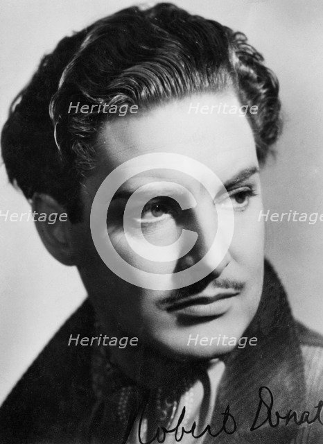 Robert Donat (1905-1959), British actor, c1930s-c1940s. Artist: Unknown