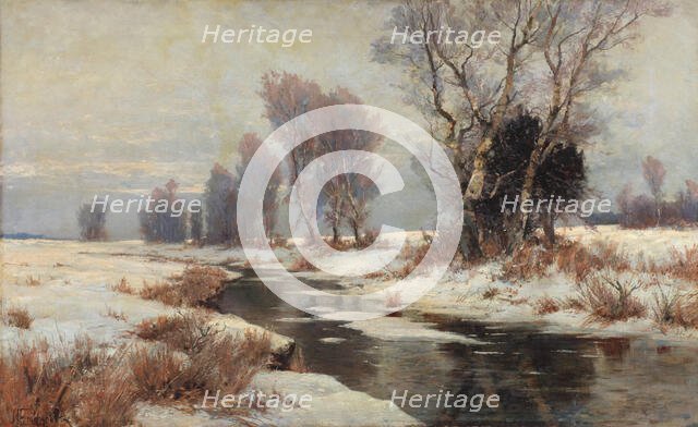 Spring landscape, 1890s. Creator: Yendogurov, Ivan Ivanovich (1861-1898).