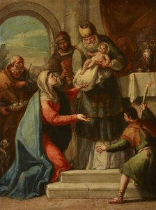 Presentation of Jesus at the Temple, 18th century. Creator: Unknown.