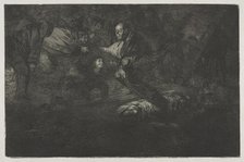 The Proverbs: God Creates Them and They Join Up Together, 1864. Creator: Francisco de Goya (Spanish, 1746-1828).