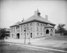 Bennett Hall and annex, Woman's College, Baltimore, Md., between 1900 and 1905. Creator: Unknown.