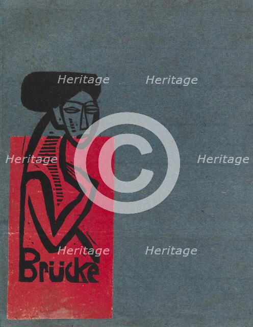 Cover of the catalogue for the exhibition of the artist group "Brücke" at the Gurlitt Gallery...1912 Creator: Kirchner, Ernst Ludwig (1880-1938).