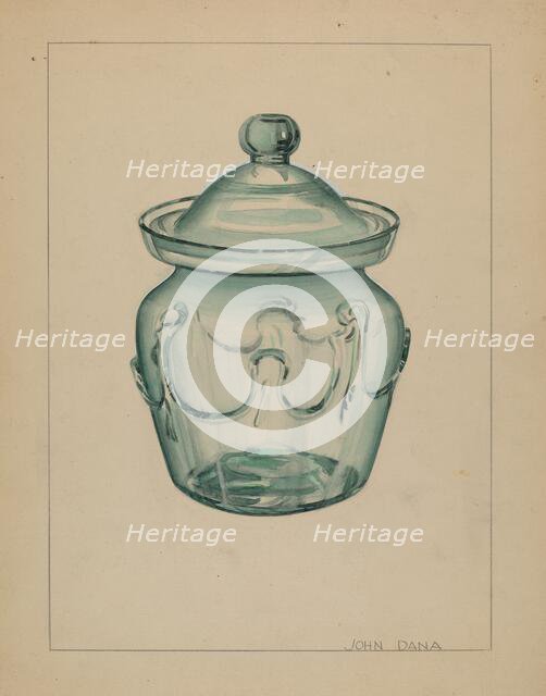 Sugar Bowl, c. 1936. Creator: John Dana.