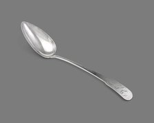 Tablespoon, c. 1810. Creator: Robert Wilson.