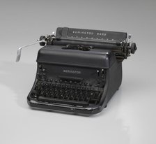Typewriter used by B.C. Franklin, Mar 1947. Creator: Remington Rand.