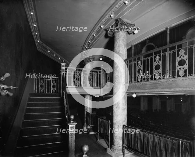 The Foyer, Temple Theatre, Detroit, Mich., between 1900 and 1905. Creator: Unknown.