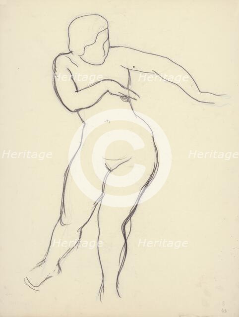Study act, 1927. Creator: Mikulas Galanda.