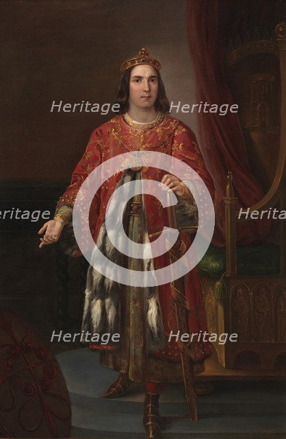 King Sancho III of Castile, 1850. Artist: Castelaro y Perea, José (1800-1873)