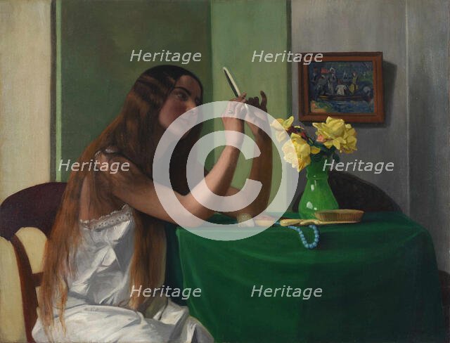 Toilet, 1911. Creator: Vallotton, Felix Edouard (1865-1925).