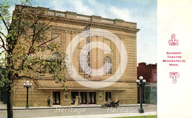 Shubert Theatre, Minneapolis, Minnesota, USA, 1910. Artist: Unknown
