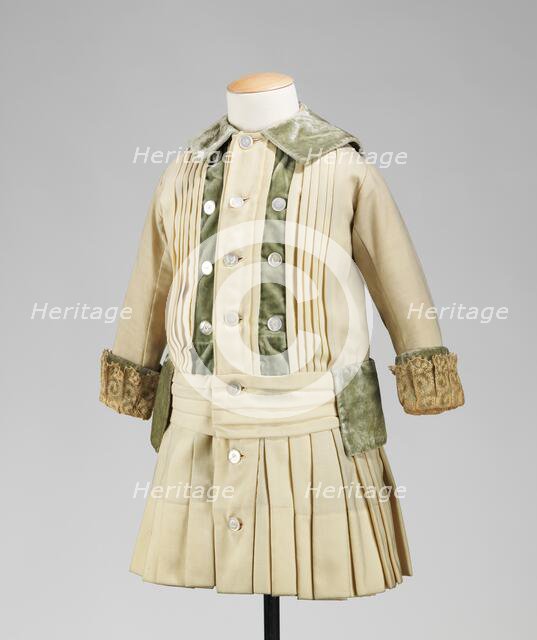 Dress, American, ca. 1885. Creator: Unknown.