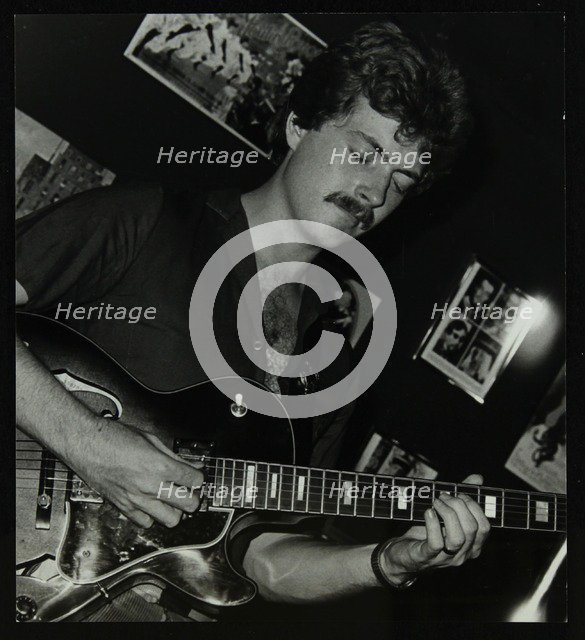 Guitarist Martin Taylor playing at the Middlesex and Herts Country Club, Harrow Weald, London, 1981. Artist: Denis Williams
