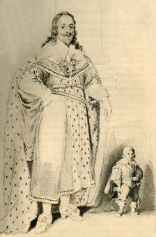 'Jeffery Hudson, Aged 30 Years, 18 Inches high. - Dwarf to King Charles the First', 1821. Creator: R Page.