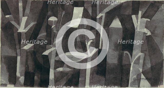 Garden, 1915. Creator: Paul Klee.