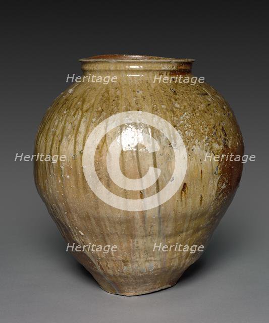 Storage Vessel (Kame), 15th century. Creator: Unknown.