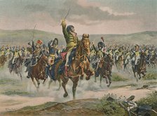 'Murat Leading The Cavalry at Jena', 14 October 1806, (1896). Artist: Unknown.